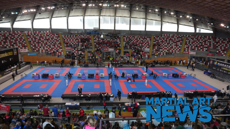 In Coruna the young Karate athletes showed what they can do