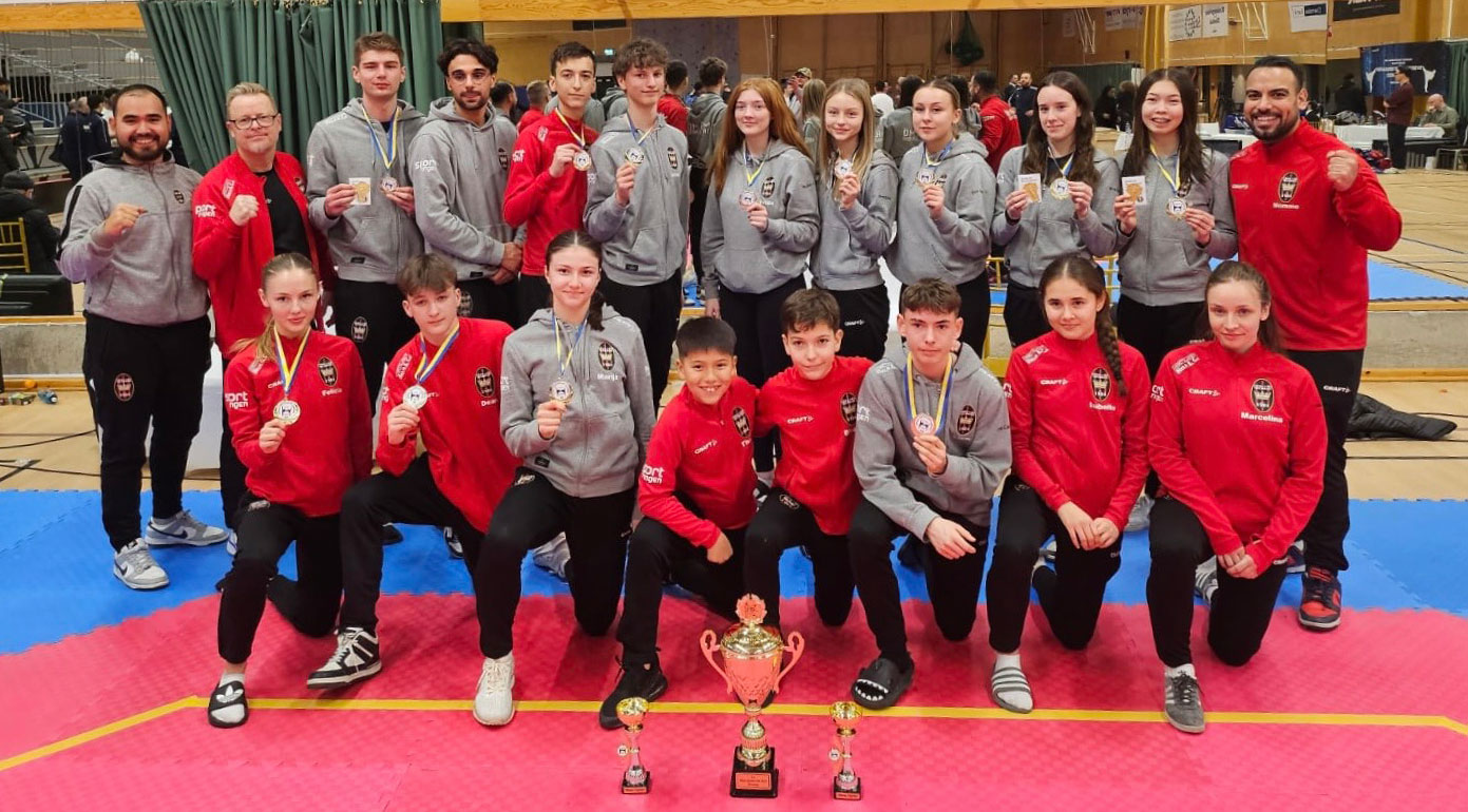 Svenska Mästerskapen Taekwondo 2025 i Campushallen, Linköping.